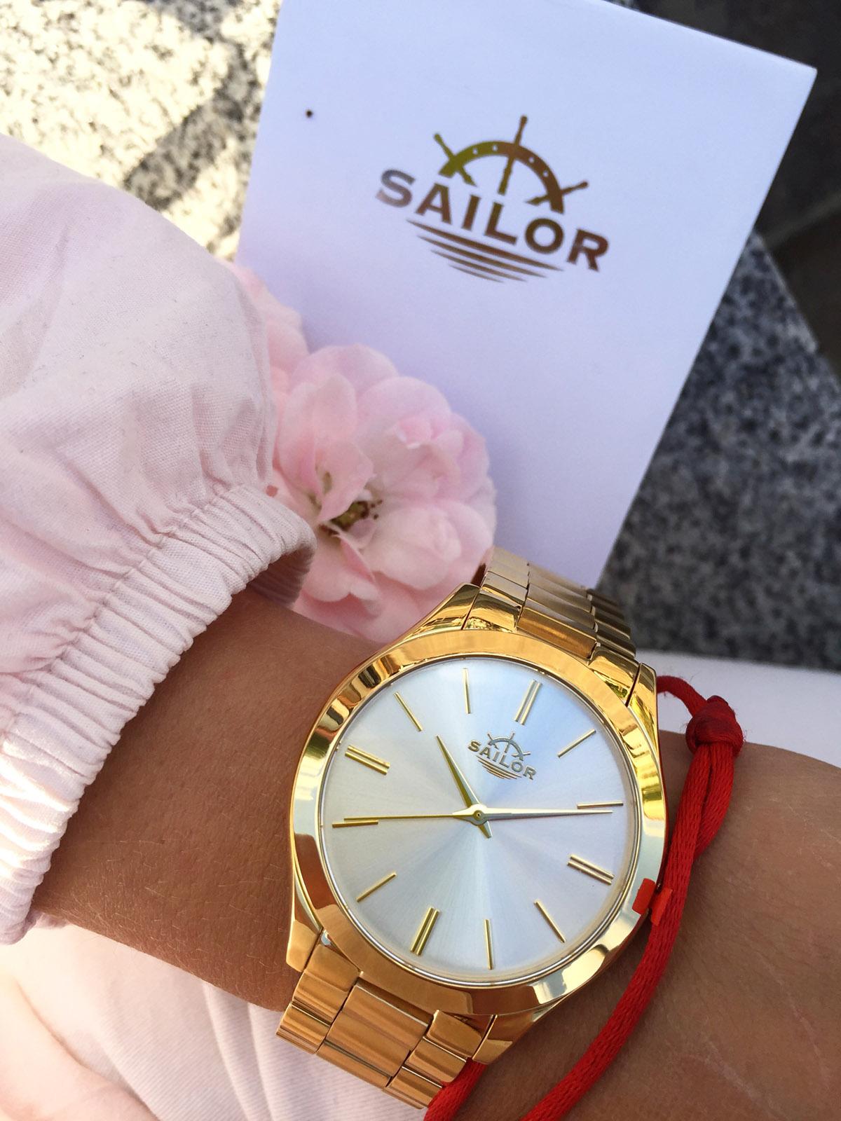 Sailor Fashion Gold/Weiß